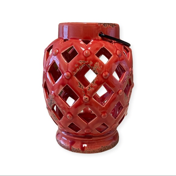 Red Ceramic Lantern main image 0